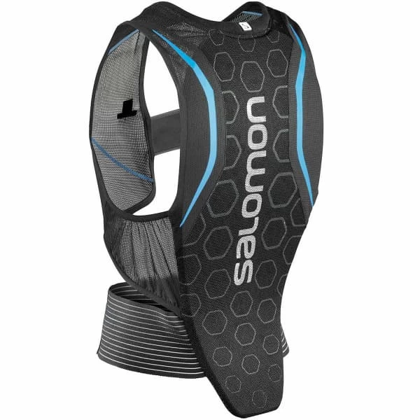 SALOMON BACK PROTE FLEXCELL BLACK/BLUE 21 1 SALOMON BACK PROTE FLEXCELL BLACK/BLUE 21