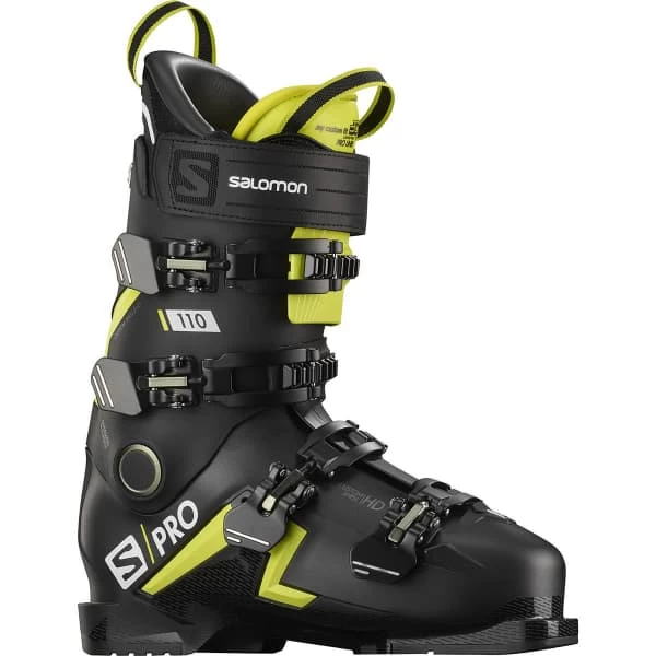 SALOMON S/PRO 110 BLACK/ACID GREE/W 21 1 SALOMON S/PRO 110 BLACK/ACID GREE/W 21