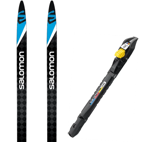 SALOMON S/RACE JUNIOR CARBON SKATE + SALOMON SNS UNIVERSAL JUNIOR 1 SALOMON S/RACE JUNIOR CARBON SKATE + SALOMON SNS UNIVERSAL JUNIOR