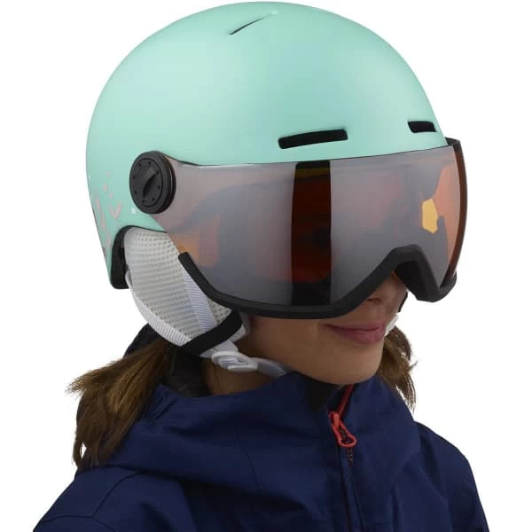 SALOMON GROM VISOR KIDS ARUBA GLOSSY/UNIV. 23 2 SALOMON GROM VISOR KIDS ARUBA GLOSSY/UNIV. 23 - Image 2