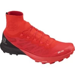 SALOMON S/LAB SENSE 8 SG RACING RED/BK/WH 21