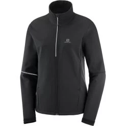 SALOMON AGILE SOFTSHELL JKT W BLACK 22