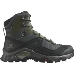 SALOMON QUEST ELEMENT GORE-TEX BLACK/DEEP LICHEN GREEN/OLIVE NIGHT 23