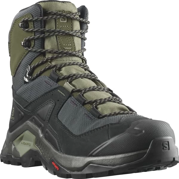 SALOMON QUEST ELEMENT GORE-TEX BLACK/DEEP LICHEN GREEN/OLIVE NIGHT 23 2 SALOMON QUEST ELEMENT GORE-TEX BLACK/DEEP LICHEN GREEN/OLIVE NIGHT 23 - Image 2