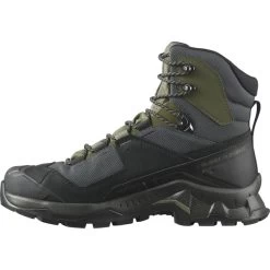 SALOMON QUEST ELEMENT GORE-TEX BLACK/DEEP LICHEN GREEN/OLIVE NIGHT 23 8 SALOMON QUEST ELEMENT GORE-TEX BLACK/DEEP LICHEN GREEN/OLIVE NIGHT 23 -Ski Equipment Store 9 90211 quest element gore tex black deep lichen green olive night l41457100 03