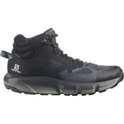 SALOMON PREDICT HIKE MID GORE-TEX EBONY/BLACK/STORMY WEATHER 22