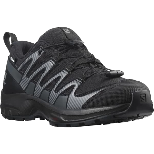 SALOMON XA PRO V8 CWSP JR BLACK/BLACK/EBONY 23 2 SALOMON XA PRO V8 CWSP JR BLACK/BLACK/EBONY 23 - Image 2