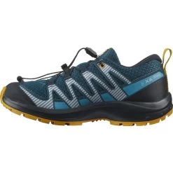 SALOMON XA PRO V8 JR LEGIONBLU/NIGHT SKY/AUTUMN BLAZE 21 -Ski Equipment Store 9 90566 xa pro v8 jr legionblu night sky autumn blaze l41436000 03