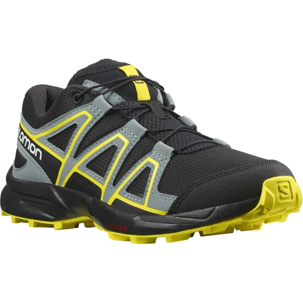 SALOMON SPEEDCROSS J BLACK/BLACK/EVENING PRIMROSE 22 2 SALOMON SPEEDCROSS J BLACK/BLACK/EVENING PRIMROSE 22 - Image 2