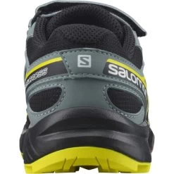 SALOMON SPEEDCROSS BUNGEE K BLACK/BLACK/EVENING PRIMROSE 22 -Ski Equipment Store 9 90609 speedcross bungee kids black black evening primrose l41449400 04