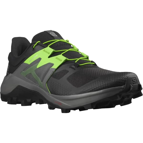 SALOMON WILDCROSS 2 BLACK/QUIET SHADE/GREEN GECKO 22 2 SALOMON WILDCROSS 2 BLACK/QUIET SHADE/GREEN GECKO 22 - Image 2
