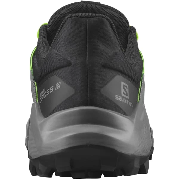 SALOMON WILDCROSS 2 BLACK/QUIET SHADE/GREEN GECKO 22 4 SALOMON WILDCROSS 2 BLACK/QUIET SHADE/GREEN GECKO 22 - Image 4