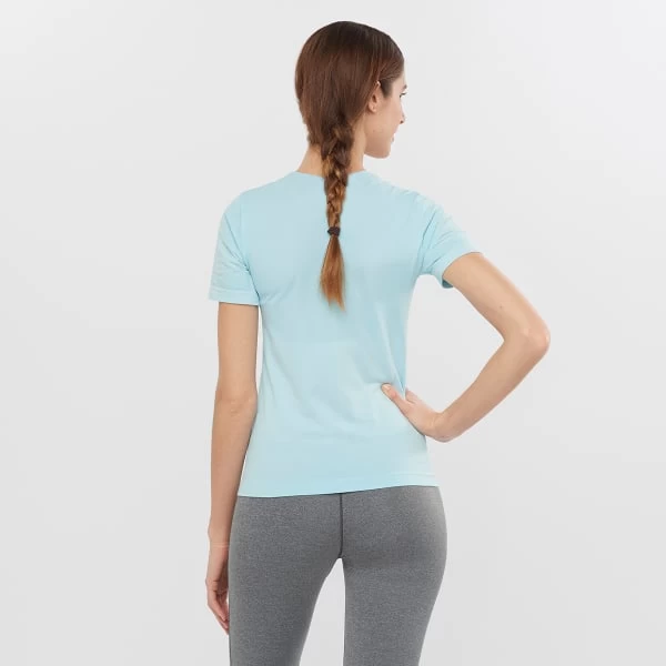 SALOMON ELEVATE MOVE ON TEE W CRYSTL BL 22 4 SALOMON ELEVATE MOVE ON TEE W CRYSTL BL 22 - Image 4