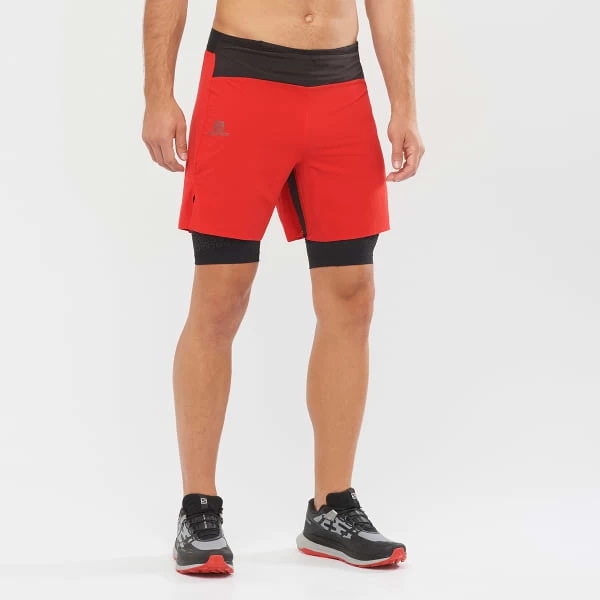 SALOMON EXO MOTION TW SHORT M GOJI BERRY/BLACK 22 3 SALOMON EXO MOTION TW SHORT M GOJI BERRY/BLACK 22 - Image 3