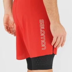 SALOMON EXO MOTION TW SHORT M GOJI BERRY/BLACK 22 11 SALOMON EXO MOTION TW SHORT M GOJI BERRY/BLACK 22 -Ski Equipment Store 9 91716 exo motion tw short m goji berry black lc1612700 06