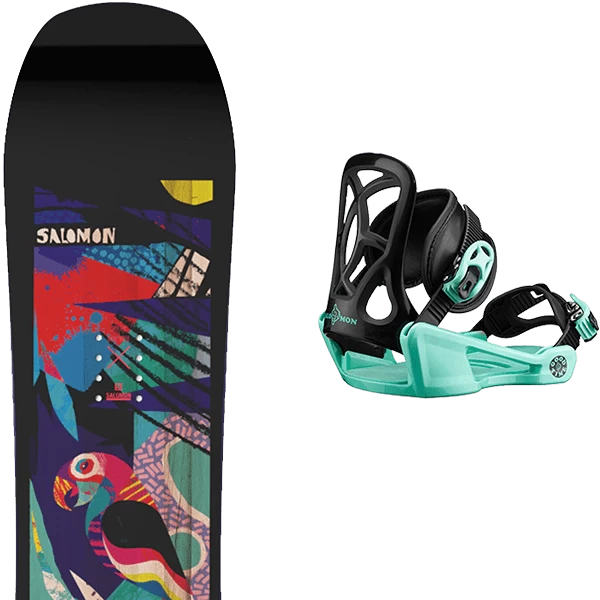 SALOMON GRACE JR + SALOMON GOODTIME XS JR 1 SALOMON GRACE JR + SALOMON GOODTIME XS JR