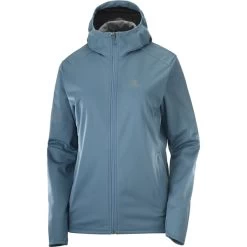 SALOMON GTX® WS SSHELL JKT W MALLARD BLUE 21