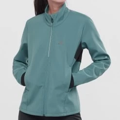 SALOMON AGILE SOFTSHELL JKT W MALLARD BLUE/BLACK 22 8 SALOMON AGILE SOFTSHELL JKT W MALLARD BLUE/BLACK 22 -Ski Equipment Store 9 92405 agile softshell jkt w mallard blue black lc1607500 03