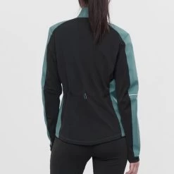 SALOMON AGILE SOFTSHELL JKT W MALLARD BLUE/BLACK 22 9 SALOMON AGILE SOFTSHELL JKT W MALLARD BLUE/BLACK 22 -Ski Equipment Store 9 92405 agile softshell jkt w mallard blue black lc1607500 04