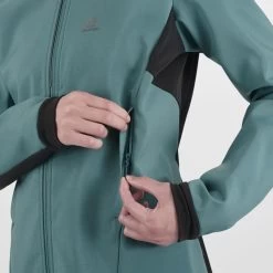 SALOMON AGILE SOFTSHELL JKT W MALLARD BLUE/BLACK 22 10 SALOMON AGILE SOFTSHELL JKT W MALLARD BLUE/BLACK 22 -Ski Equipment Store 9 92405 agile softshell jkt w mallard blue black lc1607500 05