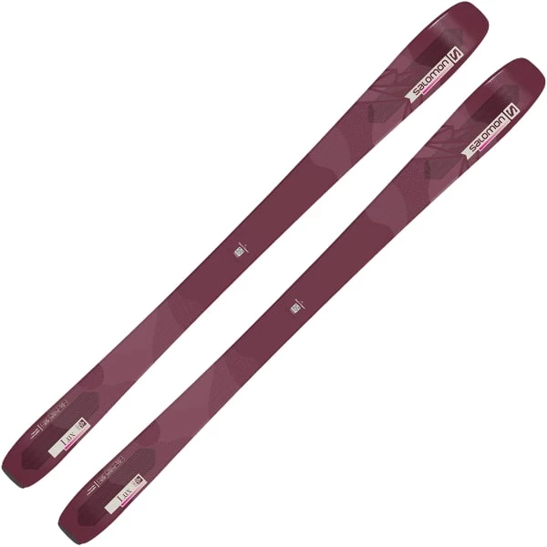 SALOMON QST LUX 92 BORDEAU/PINK 22 1 SALOMON QST LUX 92 BORDEAU/PINK 22